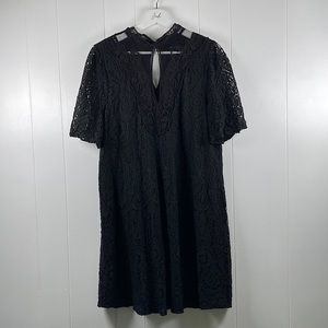 Intricate Lace Keyhole Dress